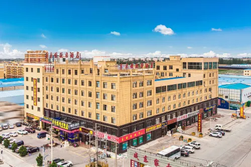 Zhangye Xilaishun Holiday Hotel (Railway Station No.1 Middle School) - مطابخ