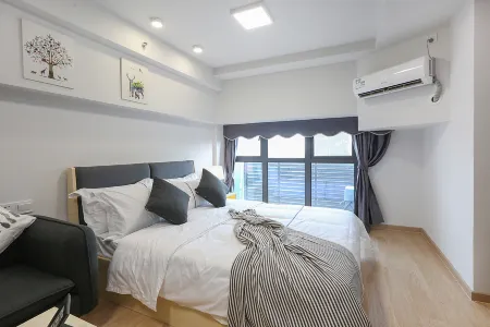Mango Apartment (Foshan Jihua 6th Road Metro Station Zhaoyang O Cube Branch)