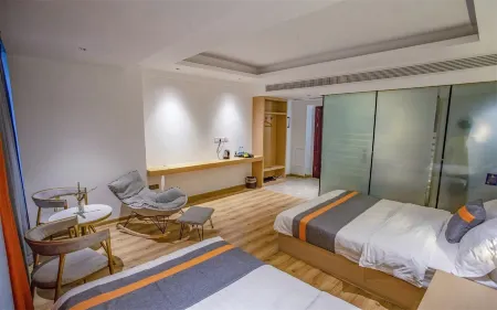 Yixuan Hotel (Jian'ou Railway Station) Отели рядом с достопримечательностью «Guangxiao Temple»