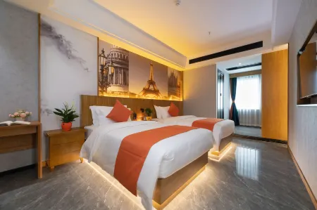 Danliansi Film Hotel (Zhuzhou Hejiatu Branch) Отели рядом с достопримечательностью «Culture Park»