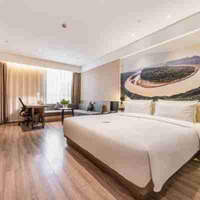 榆林榆陽西路火車站亞朵酒店 Rooms