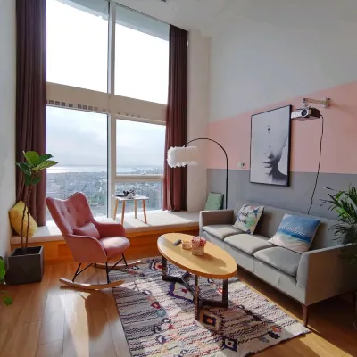 Nantong CBD Zhongnan Rainbow Yiloft Apartment Hotels near Nantong Sports Conference and Exhibition Center （Southeast Gate）