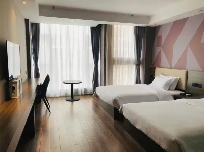 완상 호텔 (안순 핑바 호프 시티) 신핑바 기차역 주변 호텔