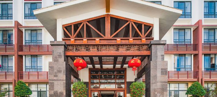 Oriental Guesthouse (Wanfulong Commercial Building Fumin Park Branch) Hotele w: Dongfang