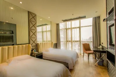 Qingmu Hotel (Nanjing Jiangdongbei Road Provincial Maternity and Child Health Care Hospital Shop) Hotel in zona Zijin Tower