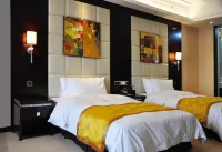 Xingyu Tangsuge Desert Hot Spring Hotel Hotel di Otog Front Banner