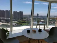 Nantong CBD Zhongnan Rainbow Yiloft Apartment - Mountain view