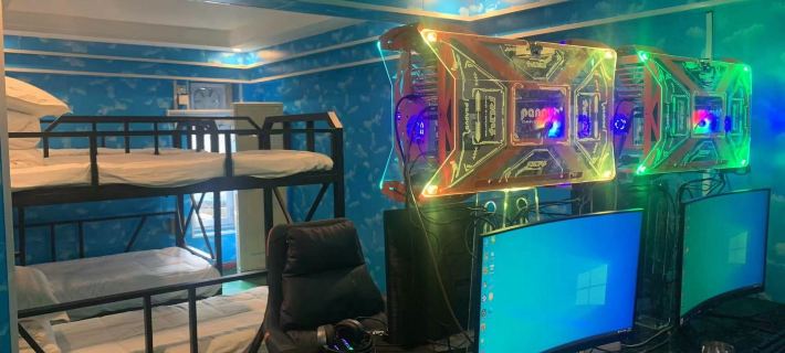 Zhuoya E-sports Homestay Hotéis em Yangquan