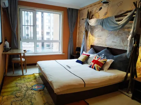 Secret Space Apartment (Jilin Normal University Shop) Отели рядом с достопримечательностью «Siping Library»