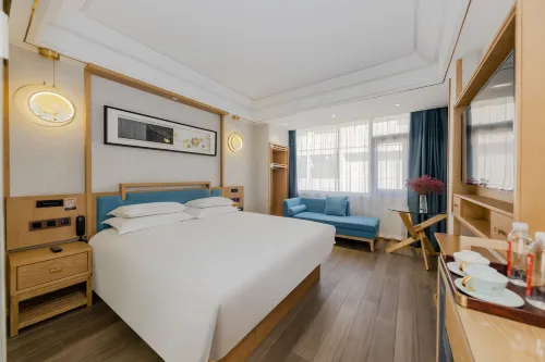 Wanyue Hotel (Yiwu Zhixin Branch) - balcony