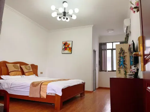 Pengzhou Yuting She Homestay - วิวภูเขา