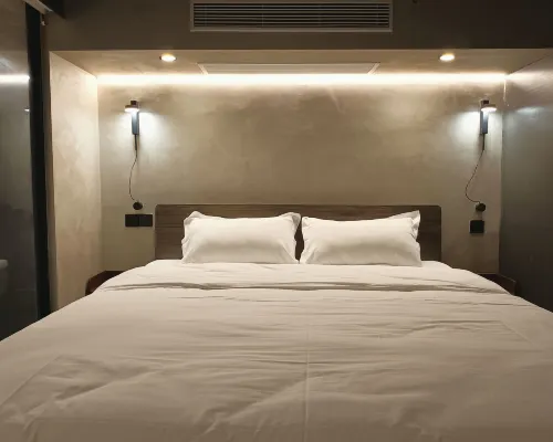 Zhuhai Low-key LOFT Suite Apartment (Huafa Shangdu Haiyin Youyicheng Branch) الغرف Photos