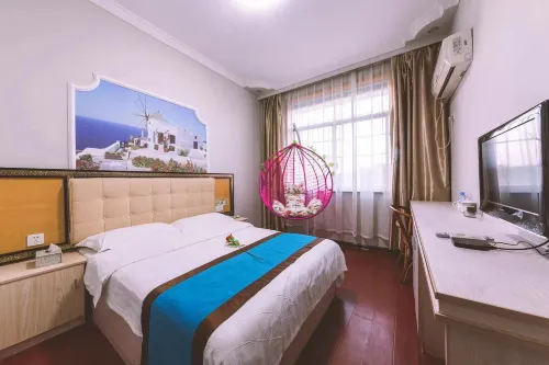 Changsha Boyi Themed Hotel (Songya Lake Hunan Art Vocational College) - bar