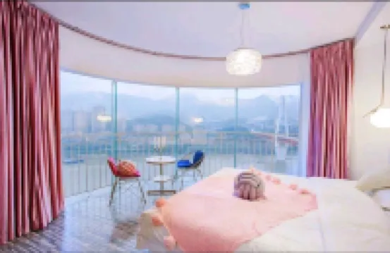 Jiangpan Cloud S·Santorini High-altitude River View Apartment (Jiefangbei Chaotianmen Square)