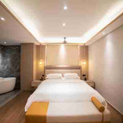 Hualu Wisdom Hotel (Jixi Wanda Plaza Branch) Rooms