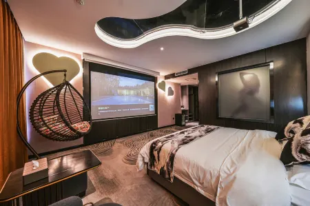 Jingbian County Huashan Grand Hotel Отели в г. Цзиньбяньсянь