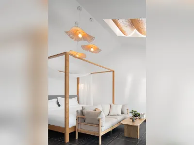 伴児小院民宿（武漢東湖景区） Wuhan Polytechnic Architectural Engineering College周辺のホテル