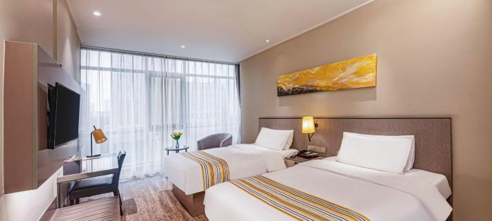 Homeinn Plus Hotel (Kunshan Beimeng Road Jiufang City) Hotels in Kunshan