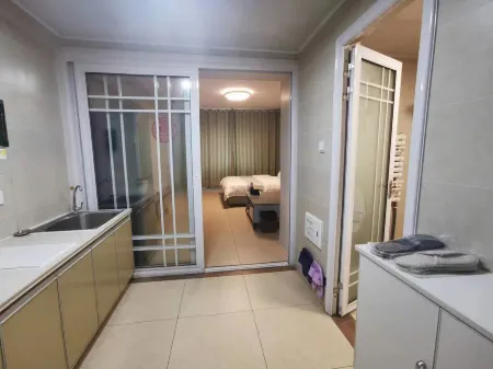 Qianbaidu Chain Apartment (Yuyuan Huating Branch) Отели в г. Линьшу