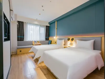 Shangziyun Hotel (Xi 'an Xiaozhai Stadium Metro Station Branch) Hotel in zona Xiaoyan Tower (Jianfu Temple)
