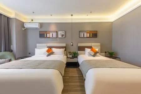 Uhome Hotel Hohhot Golden Bridge Отели рядом с достопримечательностью «Inner Mongolia University Innovation College (South Campus)»