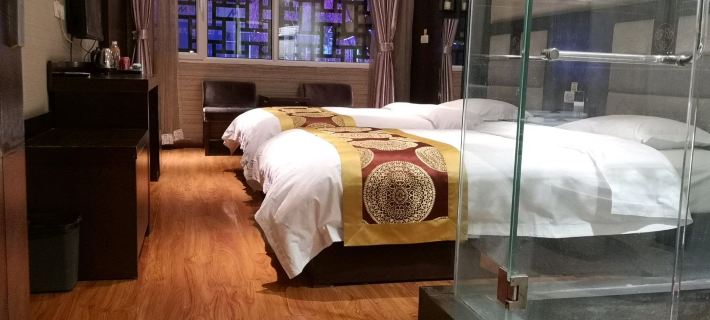 Pingliang Hengyang Holiday Hotel (Railway Station East Station) Hotele w: Pingliang