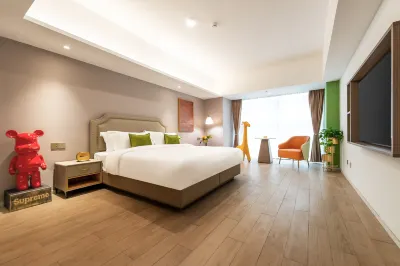 荔詩酒店（西安熱雪奇迹港務大道地鐵站店） 鄰近中西部陸港金融小鎮的酒店