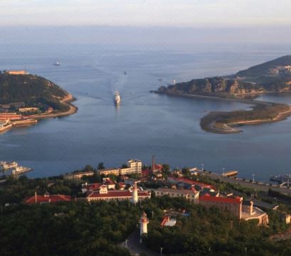 뤼순 바다 전경