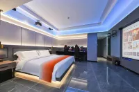 Ye and Chen e-sports Film Hotel (Train Station Tatan Branch) - Kitchenette
