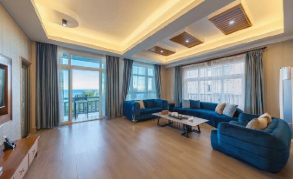 Bolan coffee resort on Meizhou Lsland