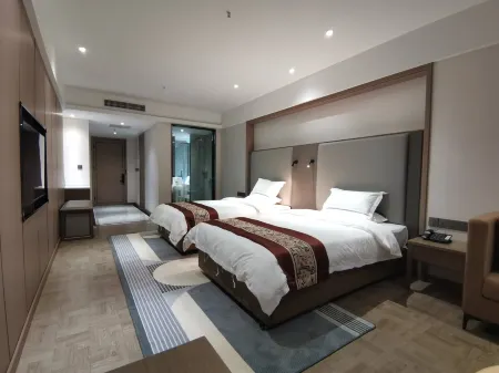 Luliang Jinhai Business Hotel Отели рядом с достопримечательностью «An'guo Temple»