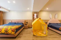 Time Deer Art Homestay - غرفة مطلة على الجبل