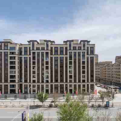 唯美上品酒店(哈密皇后天街店) Hotel Exterior