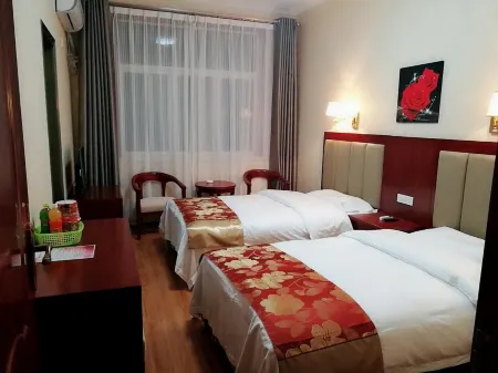 Luonan Rose Yuanxiangcun Inn Отели рядом с достопримечательностью «Luonan Confucian Temple»