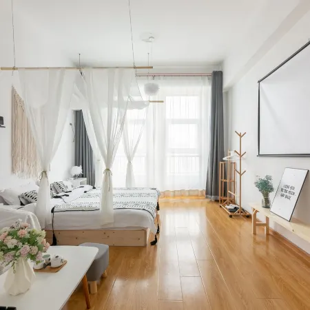 Qingman Boutique Apartment (Jinan Railway Station Daming Lake)