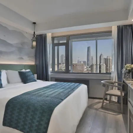 Meihao Lizhi Hotel (Tianjin Fifth Avenue Binjiang Road Branch) Отели рядом с достопримечательностью «Стадион «Миньюань»»
