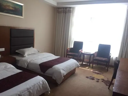 Zhidan Jinfulai Business Hotel Отели рядом с достопримечательностью «Former Residence of Wang Jiaxiang, Bao'an»