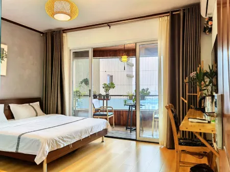 Guang'an Mo'er Serviced Apartment Отели рядом со станцией Guangan South Railway Station