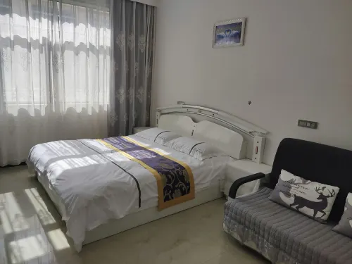 Wencheng Chenghuangge Homestay - شرفة