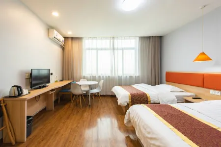 Homeinn Pebble Hotel (Xiong'an New Area Xiong County Xiongzhou Road) Отели рядом с достопримечательностью «Baiyangdian Lake»