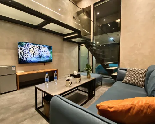 Zhuhai Low-key LOFT Suite Apartment (Huafa Shangdu Haiyin Youyicheng Branch) الأماكن العامة Photos