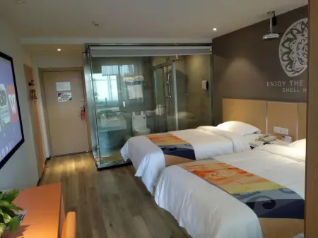 Shell Hotel (Nanjing Jiangning Higher Education Mega Center) Отели рядом с достопримечательностью «Jiangsu Maritime Institute (Jiangning Campus)»