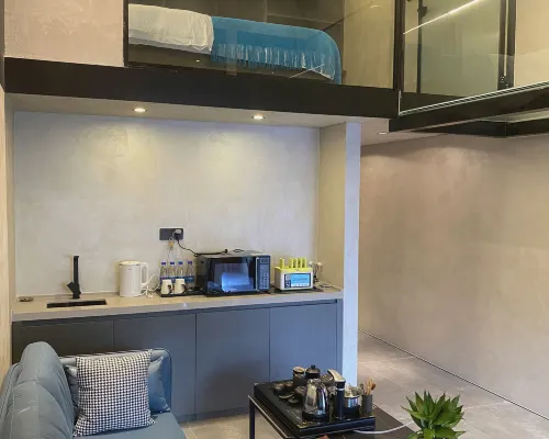 Zhuhai Low-key LOFT Suite Apartment (Huafa Shangdu Haiyin Youyicheng Branch) الأماكن العامة Photos