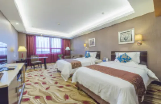 石家莊京州國際飯店（長安萬達談固地鐵站店） 长安区附近的飯店