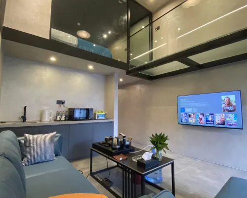 Zhuhai Low-key LOFT Suite Apartment (Huafa Shangdu Haiyin Youyicheng Branch) الأماكن العامة Photos