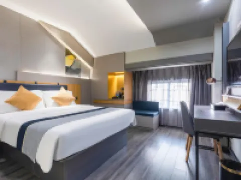 Homeinn Selected Hotel (Lingbi Qishi Park) Hoteles en Condado de Lingbi