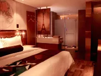 喆啡飯店（北京同仁醫院門頭溝醫院新橋大街店） 京西五里坨民俗陳列館附近的飯店