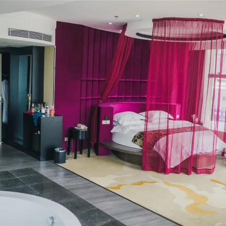 Lin yue yun Garden Hotel Hotéis em Condado de Dushan
