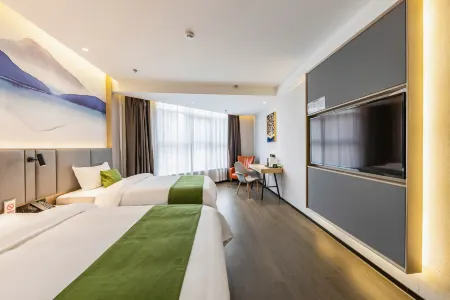 GreenTree Inn (Yuzhou City Government Yuwang Plaza) Отели рядом с достопримечательностью «Yuzhou Forest Botanical Garden»