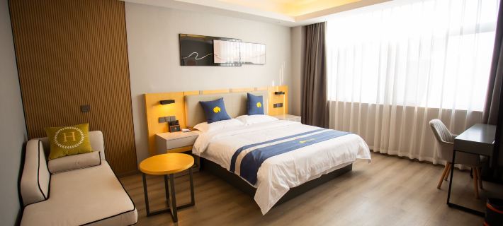 Homeinn Ripple Hotel (Guannan Baihui Pedestrian Street) Hotels in Guannan